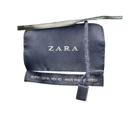 Zara Open Cardigan Hoodie Camouflage Women’s Size Medium - Picture 9 of 11